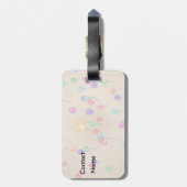 Party Balloons Gepäckanhänger (Rückseite vertikal)