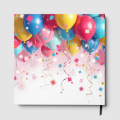 Party Balloons Guest Book Gästebuch
