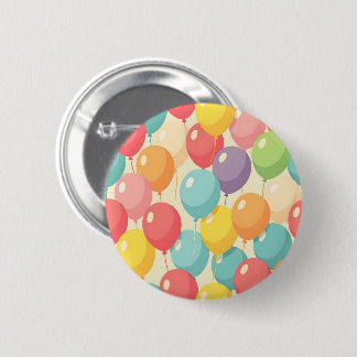 Party balloons in different colors button