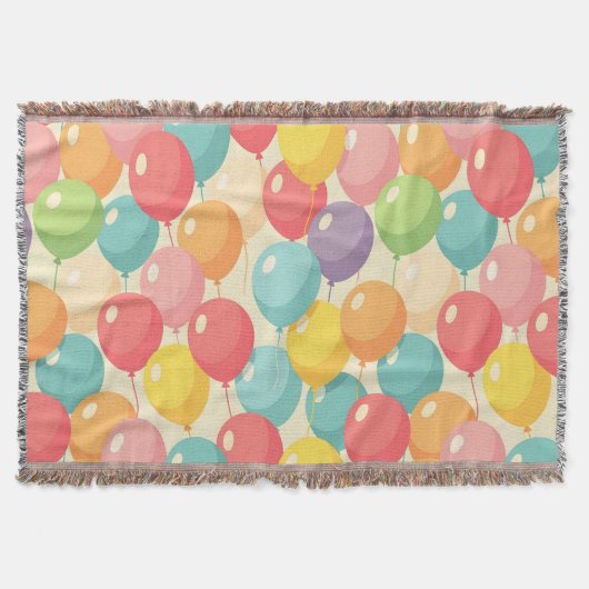 Party balloons in different colors decke (Vorderseite)