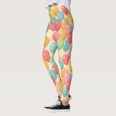 Party balloons in different colors leggings (Links)