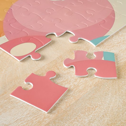 Party balloons in different colors puzzle (Seite)