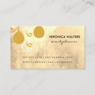 Party Balloons / Masquerade Masken (Führungskraft) Visitenkarte