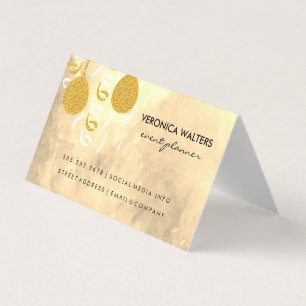 Party Balloons / Masquerade Masken (Führungskraft) Visitenkarten