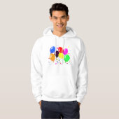 Party Balloons Mens Hoodie (Vorne ganz)