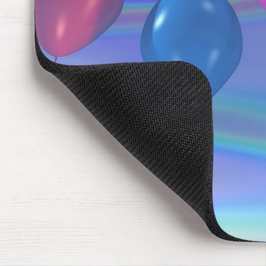 Party Balloons Mousepad (Ecke)