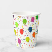 Party Balloons Pappbecher (Rückseite)