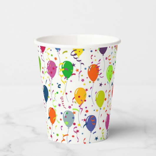 Party Balloons Pappbecher (Links)