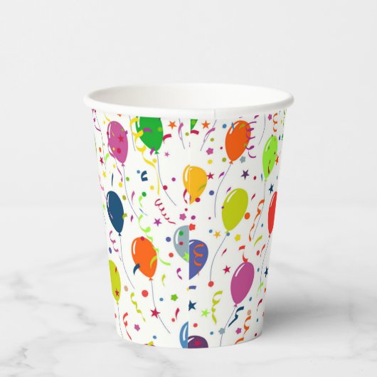 Party Balloons Pappbecher (Rechts)