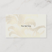 Party Balloons und Florals Business Card Visitenkarte (Rückseite)