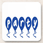 Party Balloons Untersetzer (Vorderseite)