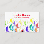 Party-Balloons Visitenkarte (Vorderseite)