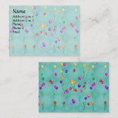 Party Balloons Visitenkarte (Vorne/Hinten)