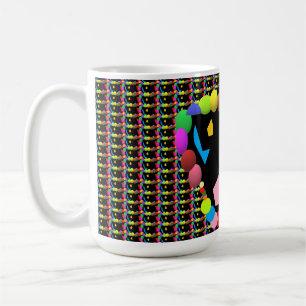 Party-Balottendesign Rot und andere Farben Kaffeetasse