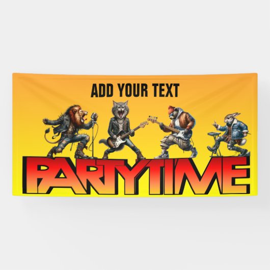 PARTY BANNER (Horizontal)