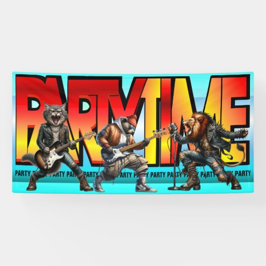 PARTY BANNER (Horizontal)