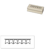 Party Banner Art Briefmarke Gummistempel (Stempel)