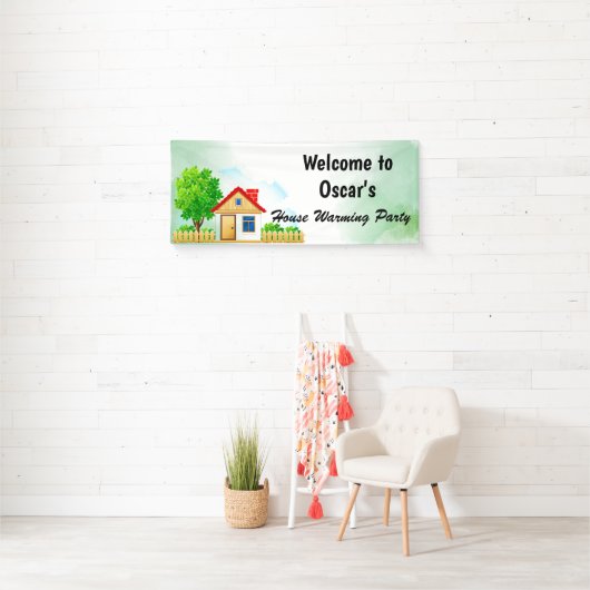 Party-Banner für den Hausbau Banner (Insitu)