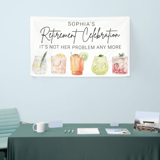 Party-Banner für die Ruhestandsversicherung, Party Banner (Messeveranstaltung)