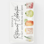 Party-Banner für die Ruhestandsversicherung, Party Banner (Vertikal)