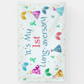 Party-Banner für Lungensaison Banner (Vertikal)