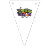 Party Banner/Halloween Trick oder Trete Wimpelkette (Zweite Fahne)
