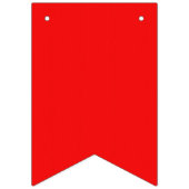 Party Banner RED GOLD (Dritte Fahne)