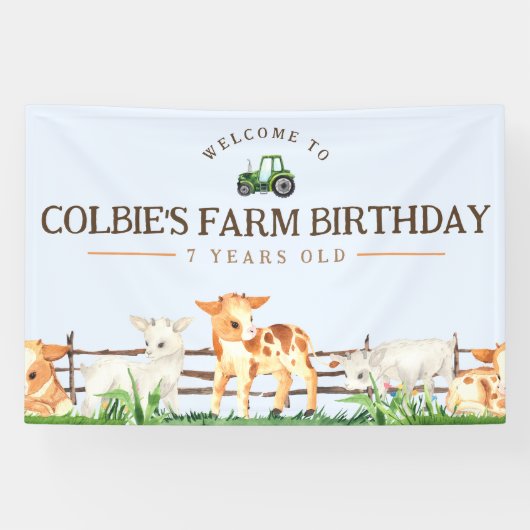 Party-Banner - Tiere in Zoos Banner (Horizontal)