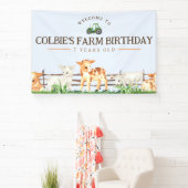 Party-Banner - Tiere in Zoos Banner (InSitu)