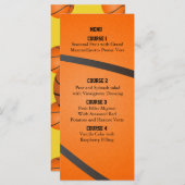 Party Basketball Themenkarte Menükarte (Vorne/Hinten)