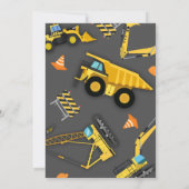 Party, Baueinladung Einladung (Rückseite)