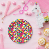 Party Bauhaus Style Pappteller (Party)