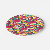 Party Bauhaus Style Pappteller (Schrägansicht)