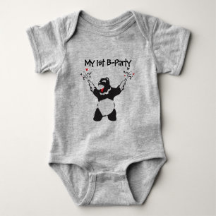 Party Bear 1. Mission Baby Strampler