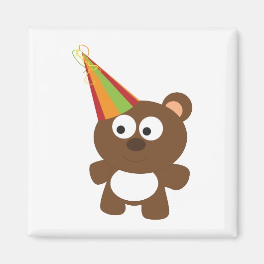Party Bear Magnet (Vorne)