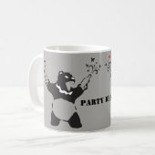 Party Bear Twins Kaffeetasse (Vorderseite Links)