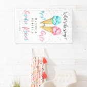 Party-Begrüßungsbanner für Eiscreme Banner (Insitu)