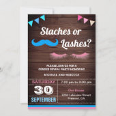 Party bei Strähnen oder Lashes Geschlechtsverkehr Einladung (Vorderseite)