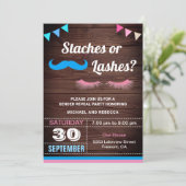 Party bei Strähnen oder Lashes Geschlechtsverkehr Einladung (Stehend Vorderseite)