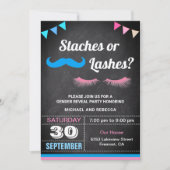 Party bei Strähnen oder Lashes Geschlechtsverkehr Einladung (Vorderseite)