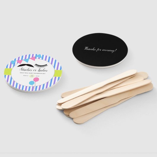 Party bei Strähnen oder Lashes Geschlechtsverkehr Fächer (Non-assembled)