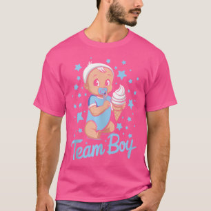 Party-Bekanntgabe von Team Boy Gender T-Shirt