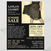 Party, Bekleidungswerbung Flyer (Vorne)