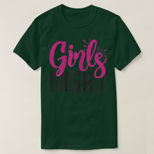 Party-BESTE FREUNDIN für Damen-Girls-Nachtschwärme T-Shirt (Design vorne)