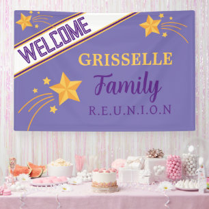 Party Big! Gigant Family Wiedersehen Banner