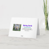 Party bis die Kühe kommen Zuhause Geburtstag Karte (Rückseite)