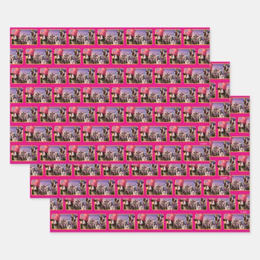 Party 'bis die Kühe kommen Zuhause Geschenkpapier Set (Set)