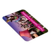 Party 'bis die Kühe kommen Zuhause Magnet (Rechte Seite)