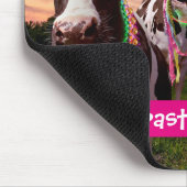 Party 'bis die Kühe kommen Zuhause Mousepad (Ecke)