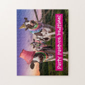 Party 'bis die Kühe kommen Zuhause Puzzle (Vertikal)